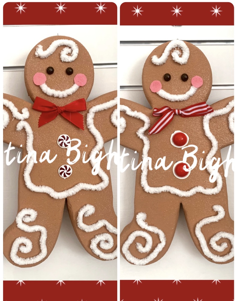 2 GINGERBREAD CHIARO MASCHIO2 48 cm