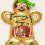 Gingerbread Chiaro altezza 35cm polistirolo decorazione natale vetrine negozi