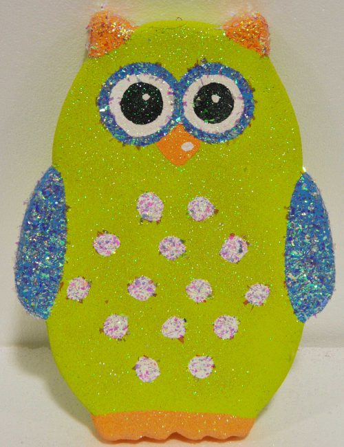 decorazione vetrine negozi gufo halloween baby party