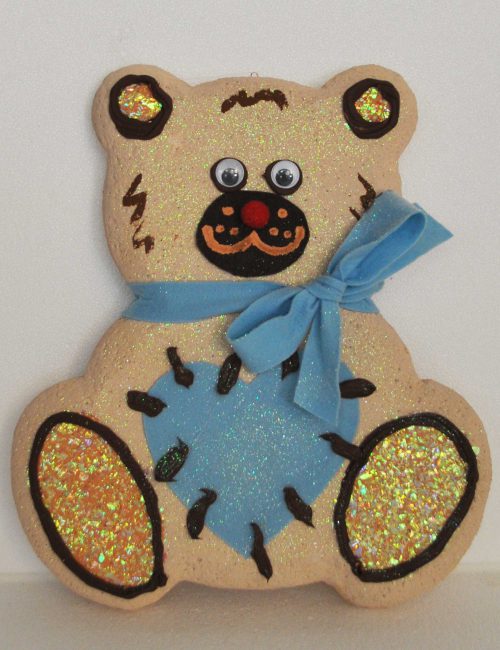 orsetto decorazione addobbi polistirolo compleanni baby party