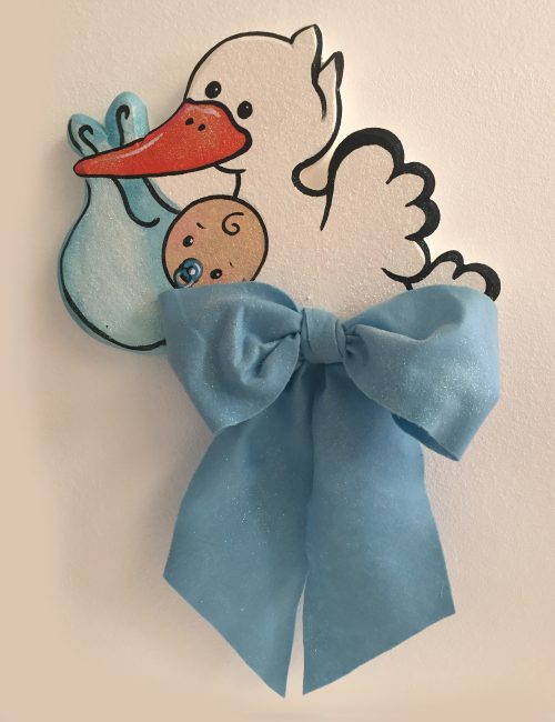 vendita shop online decorazioni addobbi nascita bambini cicogna