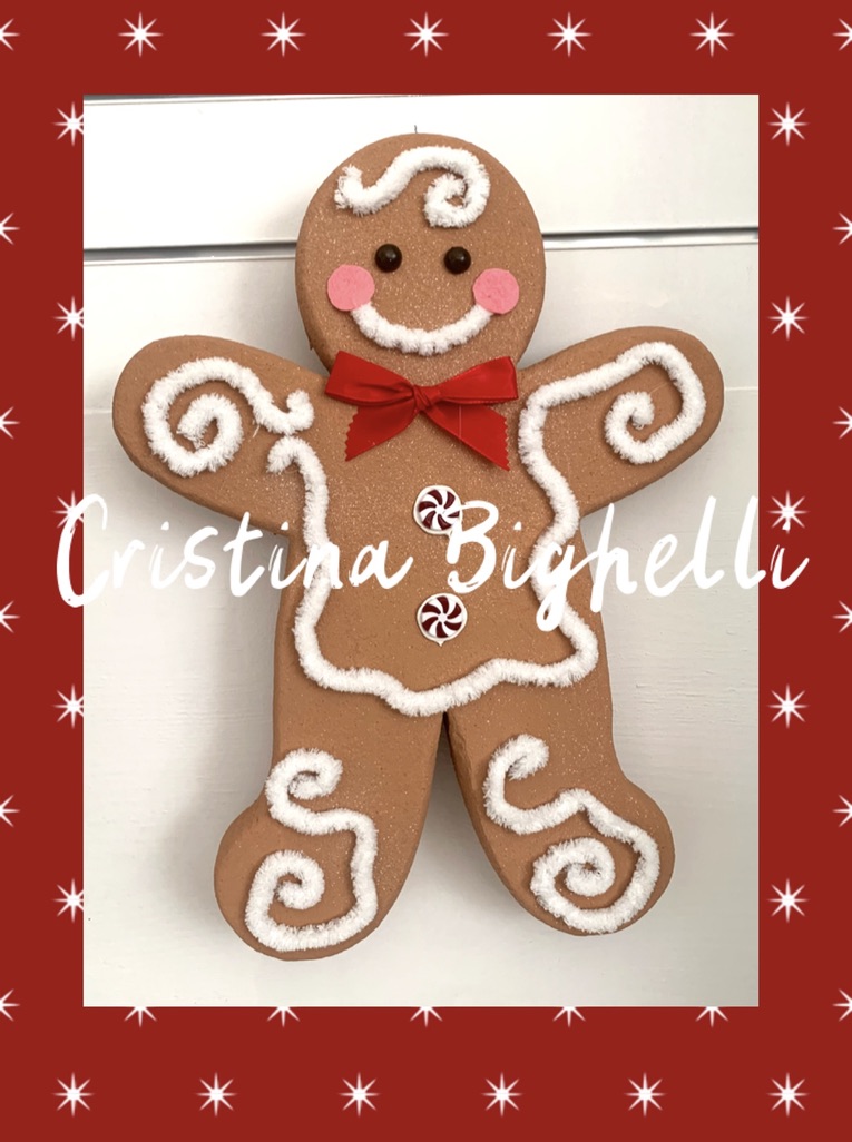 2 GINGERBREAD CHIARO MASCHIO2 48 cm - immagine 3